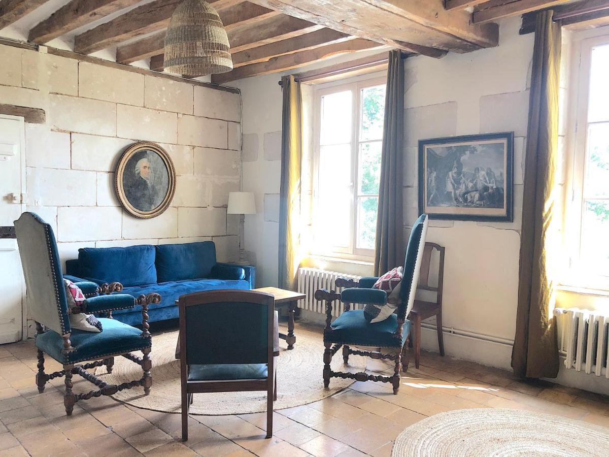 Appartement Le Charme De L'Ancien Au Calme Et A 8 Min De Chenonceaux à La Croix-en-Touraine Extérieur photo