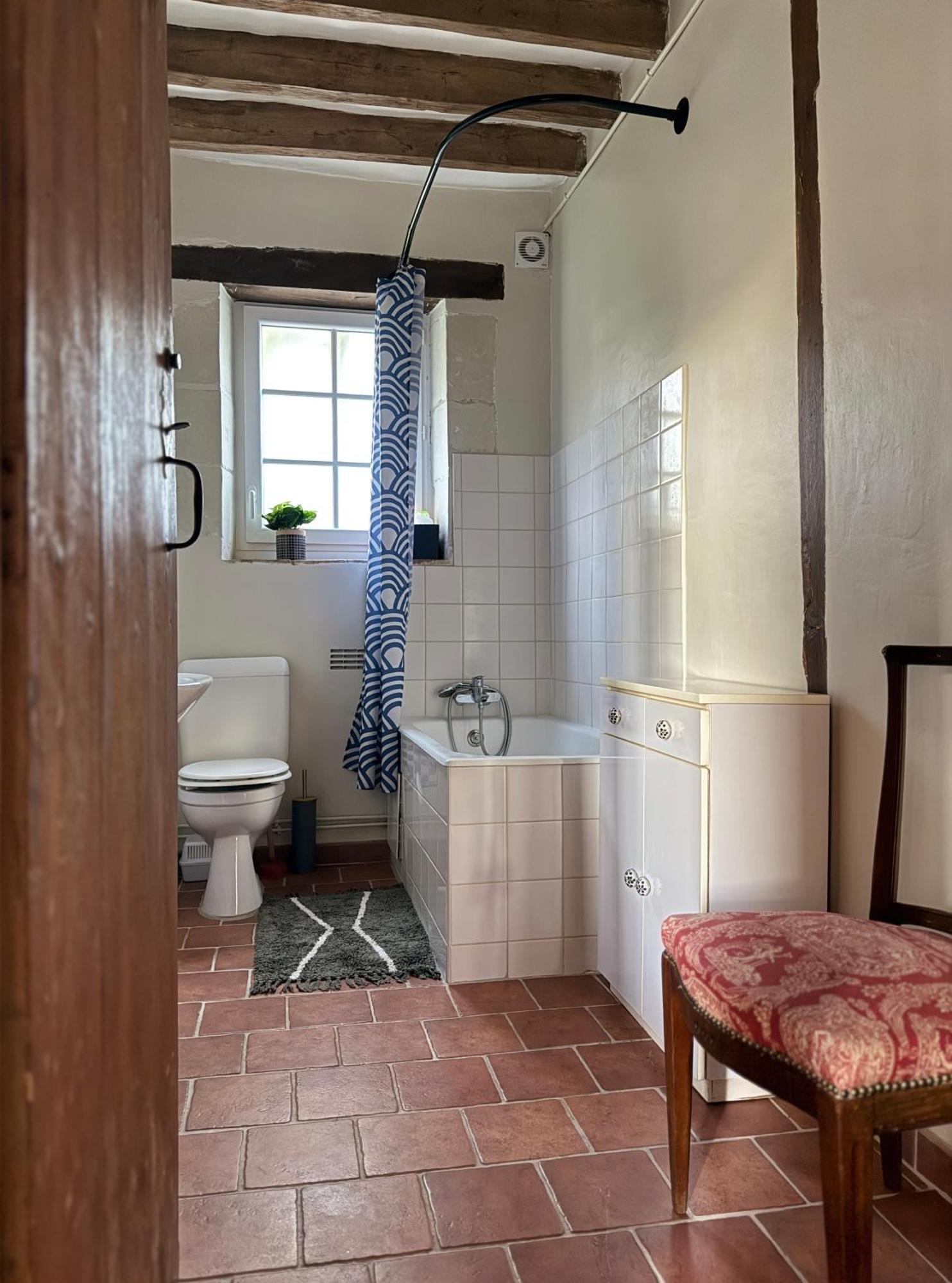 Appartement Le Charme De L'Ancien Au Calme Et A 8 Min De Chenonceaux à La Croix-en-Touraine Extérieur photo