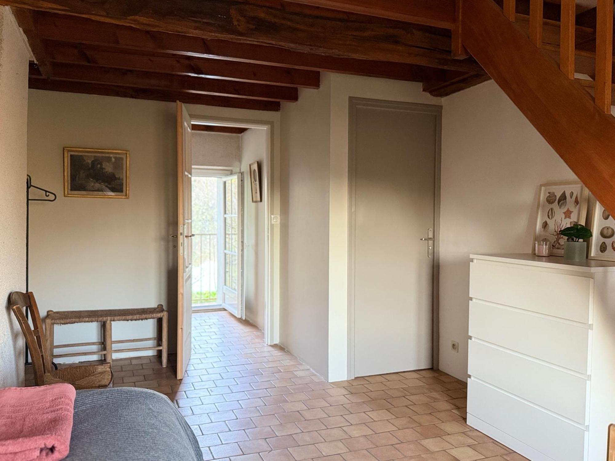 Appartement Le Charme De L'Ancien Au Calme Et A 8 Min De Chenonceaux à La Croix-en-Touraine Extérieur photo
